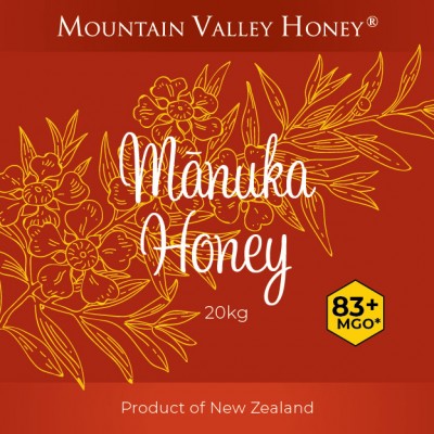 Mānuka Honey MGO 83+ Bulk