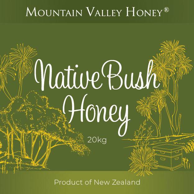 Native Bush Honey Bulk 20kg