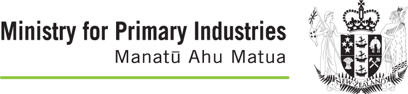 Ministry for Primary Industries Logo